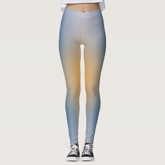 vrije vorm gradiënt op extra kleine legging (Voorkant)