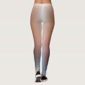 vrije vorm gradiënt op extra kleine legging (Achterkant)