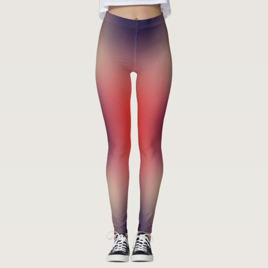 vrije vorm gradiënt op extra kleine legging (Voorkant)