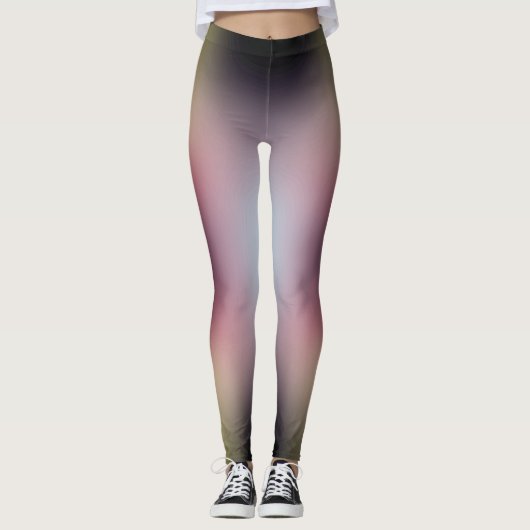 vrije vorm gradiënt op extra kleine legging (Voorkant)