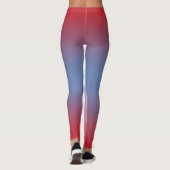 vrije vorm gradiënt op extra kleine legging (Achterkant)