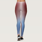 vrije vorm gradiënt op extra kleine legging (Achterkant)