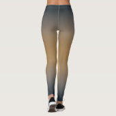 vrije vorm gradiënt op extra kleine legging (Achterkant)