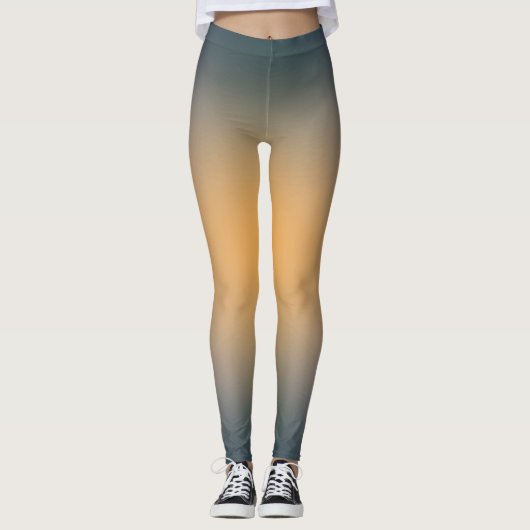vrije vorm gradiënt op extra kleine legging (Voorkant)