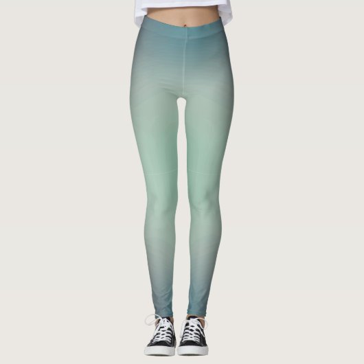 vrije vorm gradiënt op extra kleine legging (Voorkant)