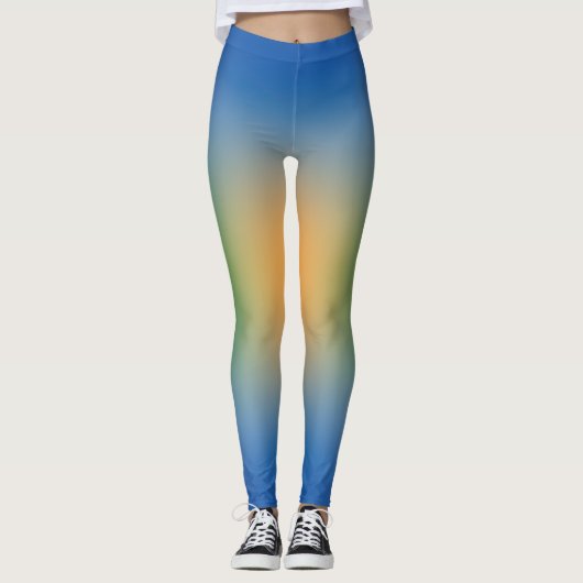 vrije vorm gradiënt op kleine legging (Voorkant)