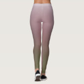 vrije vorm gradiënt op leggings (Achterkant)