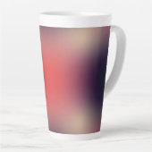vrije vorm gradiënt op mok voor latte (Rechterhoek)