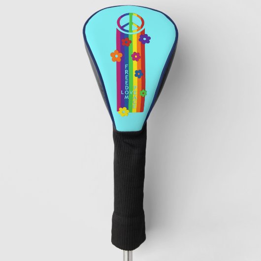 VRIJE VREDE VRIJE STAPEN VERLIES GOLFHEADCOVER (Voorkant)