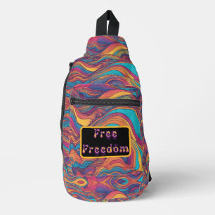 vrije vrijheid sling bag