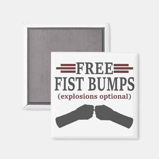 Vrije vuist bulten magneet (Voorkant / Achterkant)