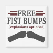 Vrije vuist bulten magneet (Voorkant)