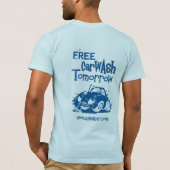 Vrije was morgen t-shirt (Achterkant)