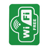 Vrije Wi-Fi Magneet (Verticaal)