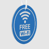 Vrije Wi-Fi Ornament (voorkant)