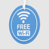 Vrije Wi-Fi Ornament (voorkant)