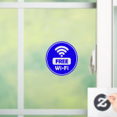Vrije Wi-Fi Raamsticker (Huis)