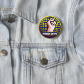 Vrije WiFi Ronde Button 5,7 Cm (In situ)