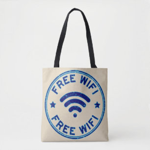 Vrije WiFi Tote Bag