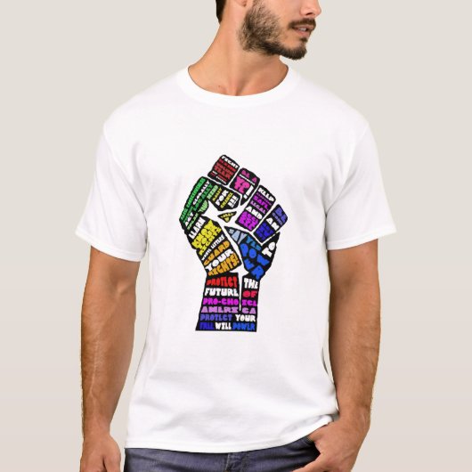 vrije wil: de winnende mannen t-shirt (Voorkant)