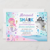 Vrije zee- en haaienpartij kaart (Voorkant)