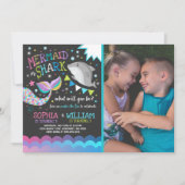 Vrije zee- en haaienpartij kaart (Voorkant)