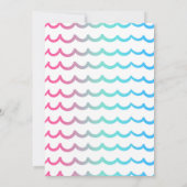 Vrije zee- en haaienpartij kaart (Achterkant)