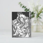 Vrije zitplaatsen op de troon van Odin Briefkaart (Staand voorkant)