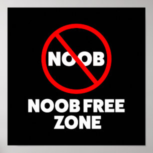 Vrije zone Noob Poster