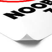 Vrije zone Noob Poster (Hoek)