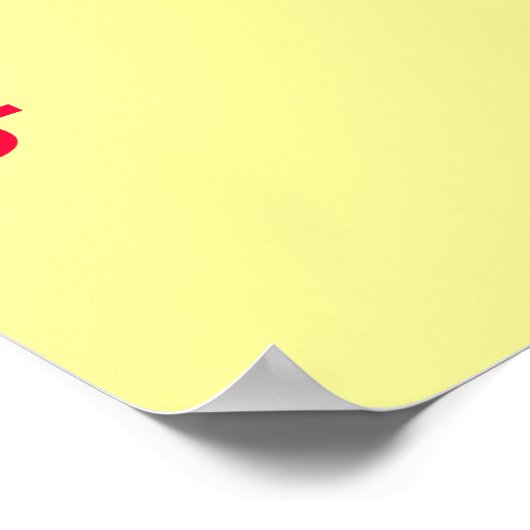 Vrije zone poster (Hoek)