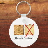 vrije zone van Chametz Sleutelhanger (Voorkant)