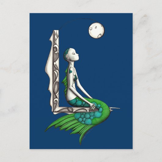vrijen briefkaart (Voorkant)