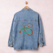 Vrijetijdsjas - Medische stethoscoop 1 Denim Jacket (Hangar)