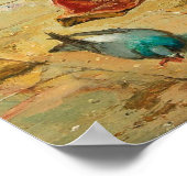 Vrijetijdsuren door Hans Zatzka - poster (Hoek)