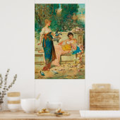 Vrijetijdsuren door Hans Zatzka - poster (Keuken)