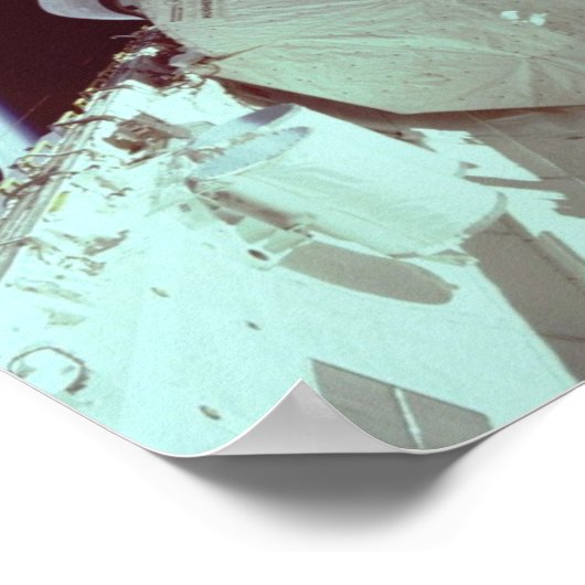 Vrijgave van TELESAT-1 van Shuttle Discovery Poster (Hoek)