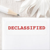 vrijgegeven etiket (Insitu)