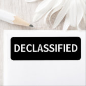 vrijgegeven etiket (Insitu)