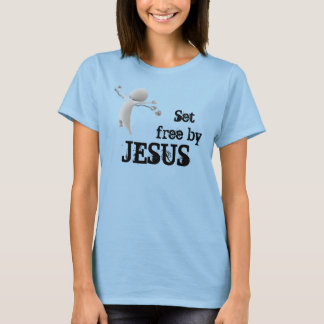 Vrijgesteld door Jezus T-shirt
