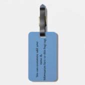 Vrijgeven Joy_ Bagagelabel (Achterkant verticaal)