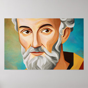 Vrijgevige Sint Nicolaas Poster