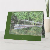 Vrijgevigheid Dank u kaart (Achterkant)