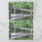 Vrijgevigheid Dank u kaart (Binnen)