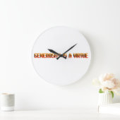 Vrijgevigheid is een deugd grote klok (Huis)