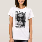 vrijgezelle bruidsmeisje t-shirt (Voorkant)