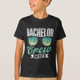 Vrijgezellen bemanning opdrachtt Team Bruid Feest T-shirt