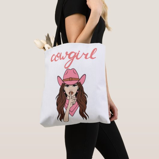 vrijgezellen cowgirl  tote bag (Dichtbij)