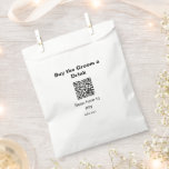 vrijgezellen QR-scan om bruidegom drankje te geven Bedankzakje<br><div class="desc">ontwerp</div>