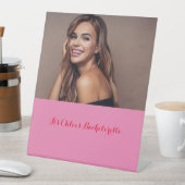 vrijgezellenbord reclamebord met voetstuk (Insitu)